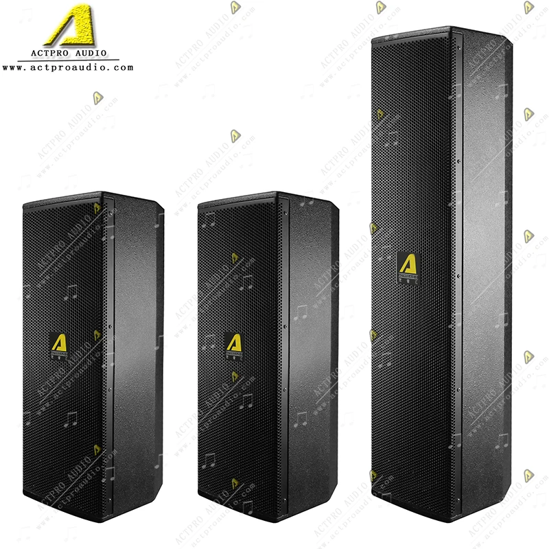 ACTPRO  CS34 active column speaker mini portable full  range loudspeaker church stage professional sound system