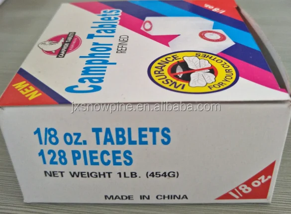 
natural type pest control Disposable, Eco-Friendly, Stocked smokeless camphor block 1/8OZ camphor block 454g camphor block 