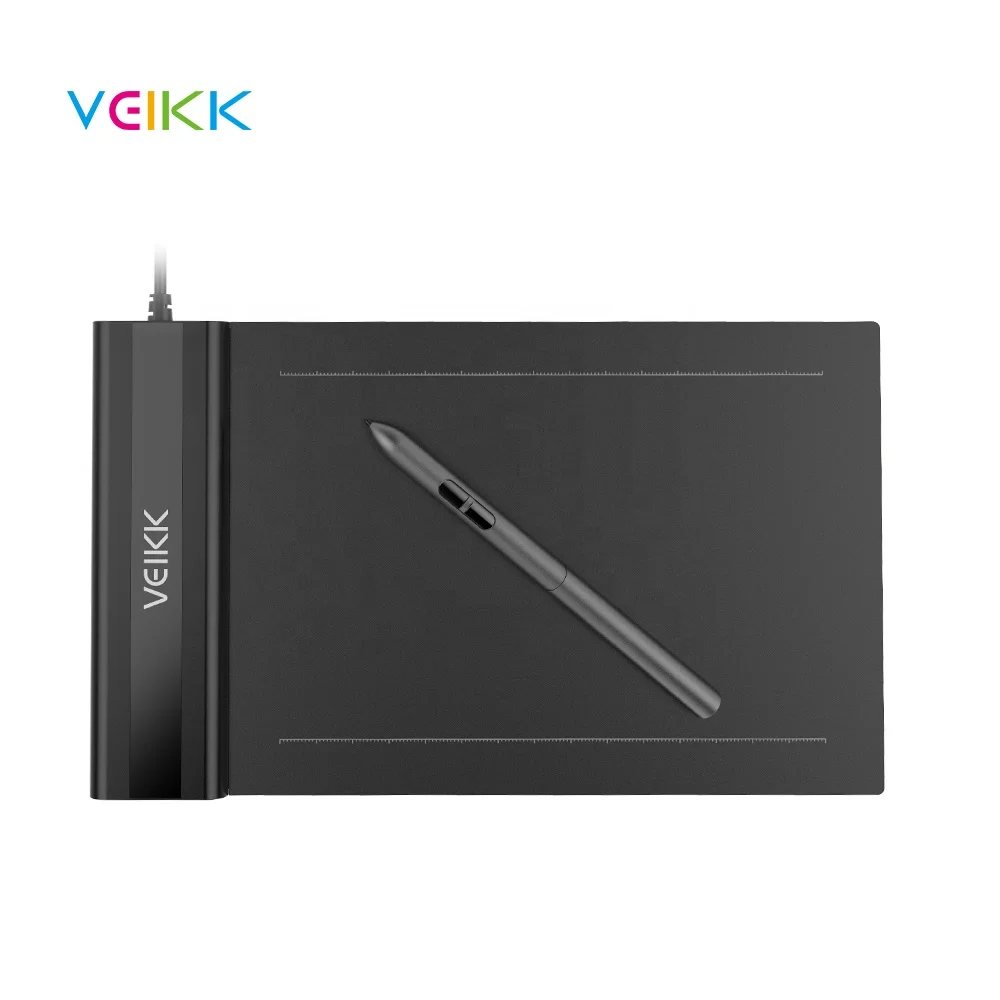 office signature pad VEIKK S640 6 inch signature pad with passive pen
