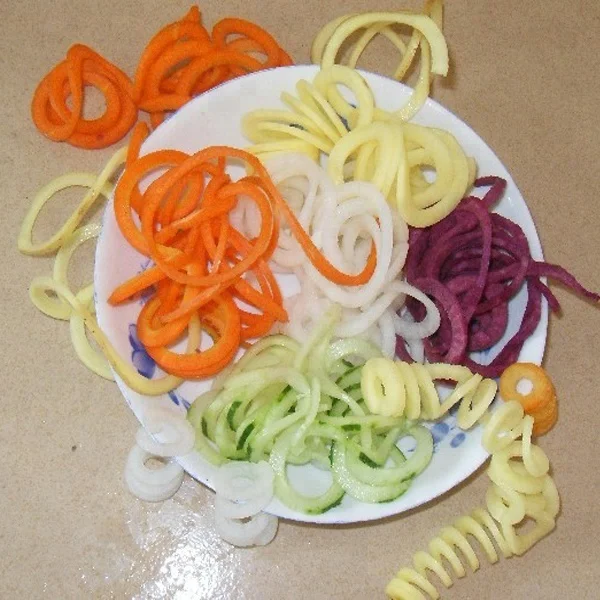 Stainless Steel Potato Carrot Crisp Cutting Machine  Potato Curly Fry Cutter