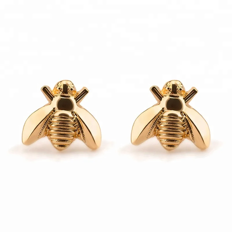 insect bee fancy cool cute animal stud earrings