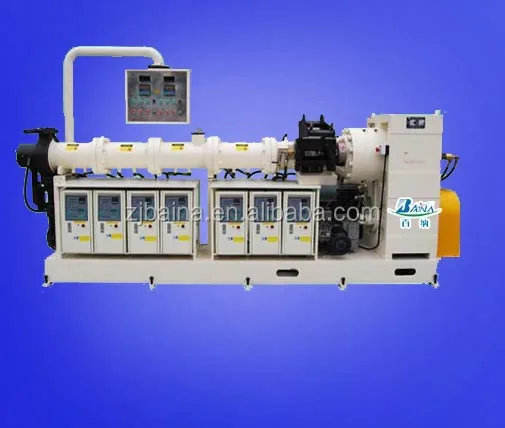 
Rubber vacuum cold-feeding extruder 