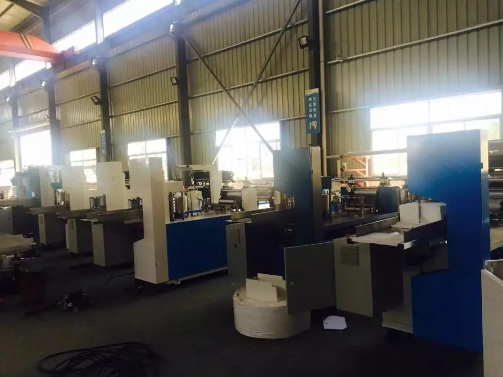 HX-CJ-330 Embossed 1 / 4 Napkin Folding Machine