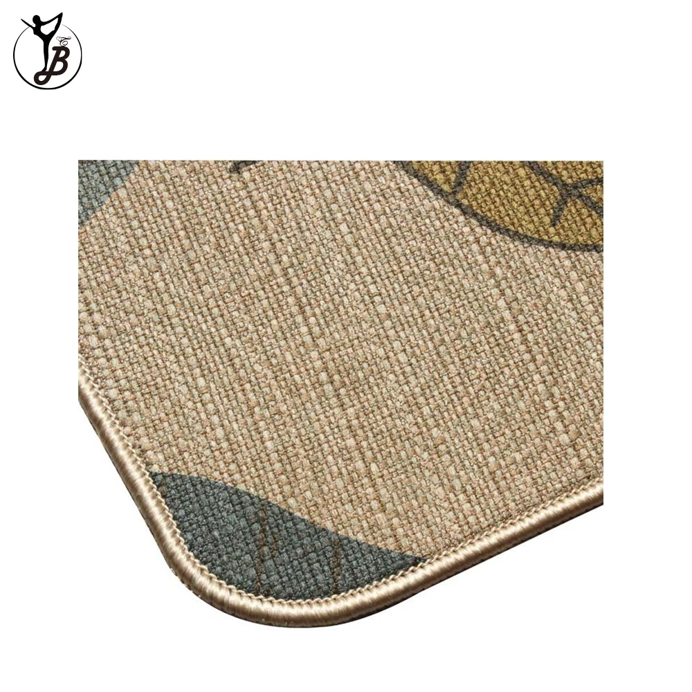 popular Eco friendly heat sublimation transfer printing recycled material yoga mat non slip