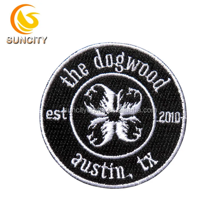 Free Sample No MOQ Custom Logo Patch Angeles Guardianes APM Lanzarcte Embroidery Patch With Iron On