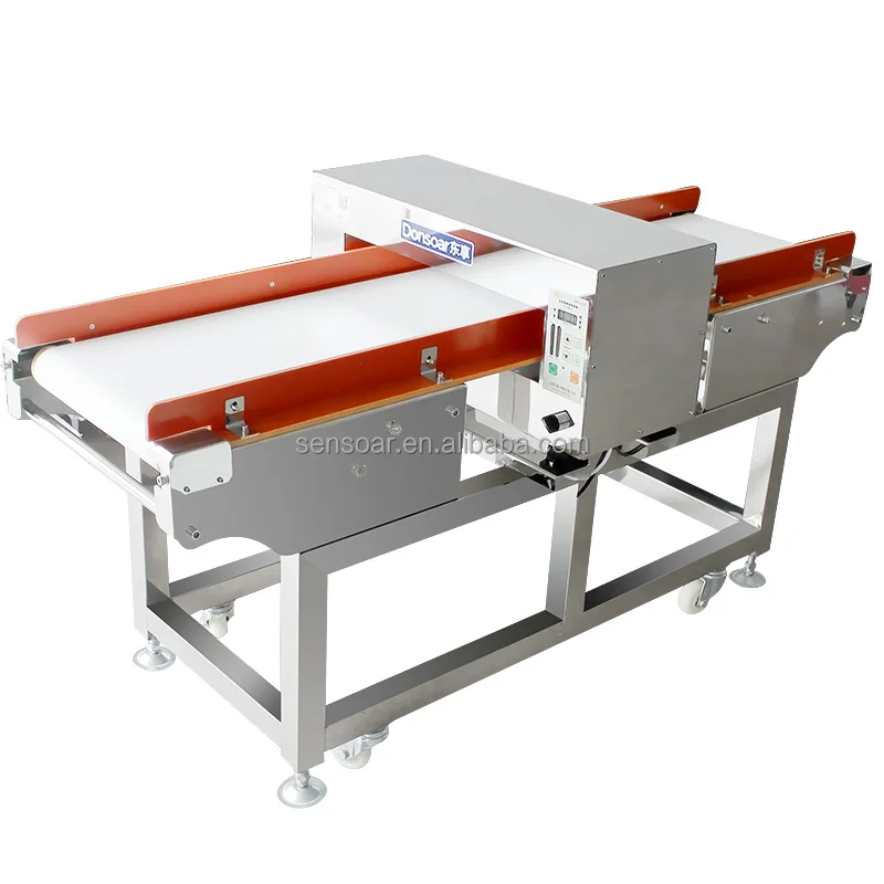 Detection of Fe, non-Fe and SUS contaminants food industry metal detector