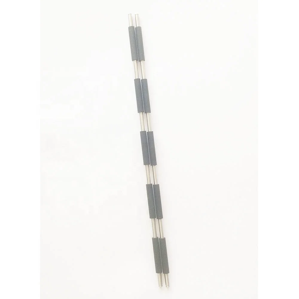 Manufacture Rubber coated 3mm diameter Stainless Shaft High Precision Printer Industrial Driver Platen Roller