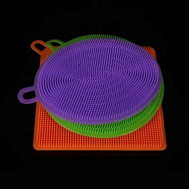 As seen on TV Kitchen Gadgets Silicone Kitchen Sponge Silicone Dish Scrubber