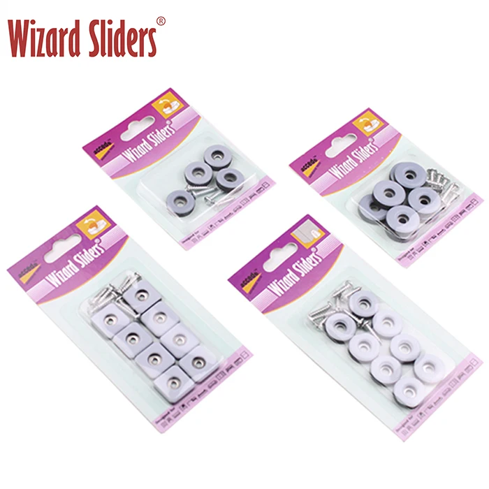 High Quality Floor Saver Chair Ptfe Glides Pad ,Slide Glides Nail-On Glides Pad With Screw