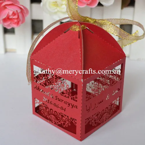 Laser cut arabic wedding favors wholesale islamic wedding favors, islamic wedding favor box 2022