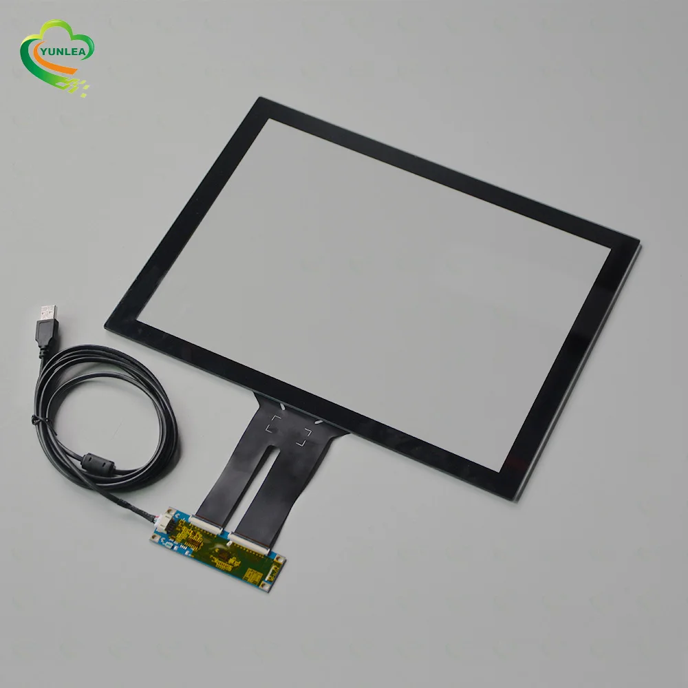 
USB/RS232/I2C interface 15 Inch Multi Projected Capacitive Touch Screen Panel 