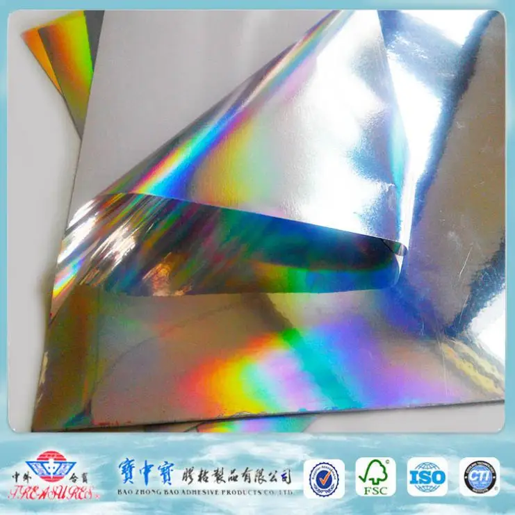3d holographic pet film holographic water transfer film printing labels holographic car vinyl wrap label