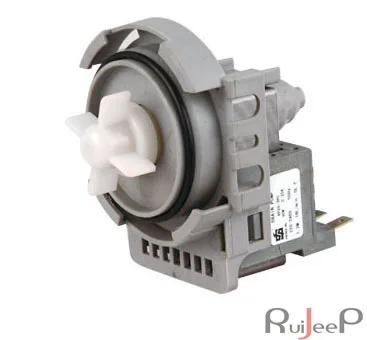 Серый 30 Вт AC CE Электрический водяной насос для стиральной машины