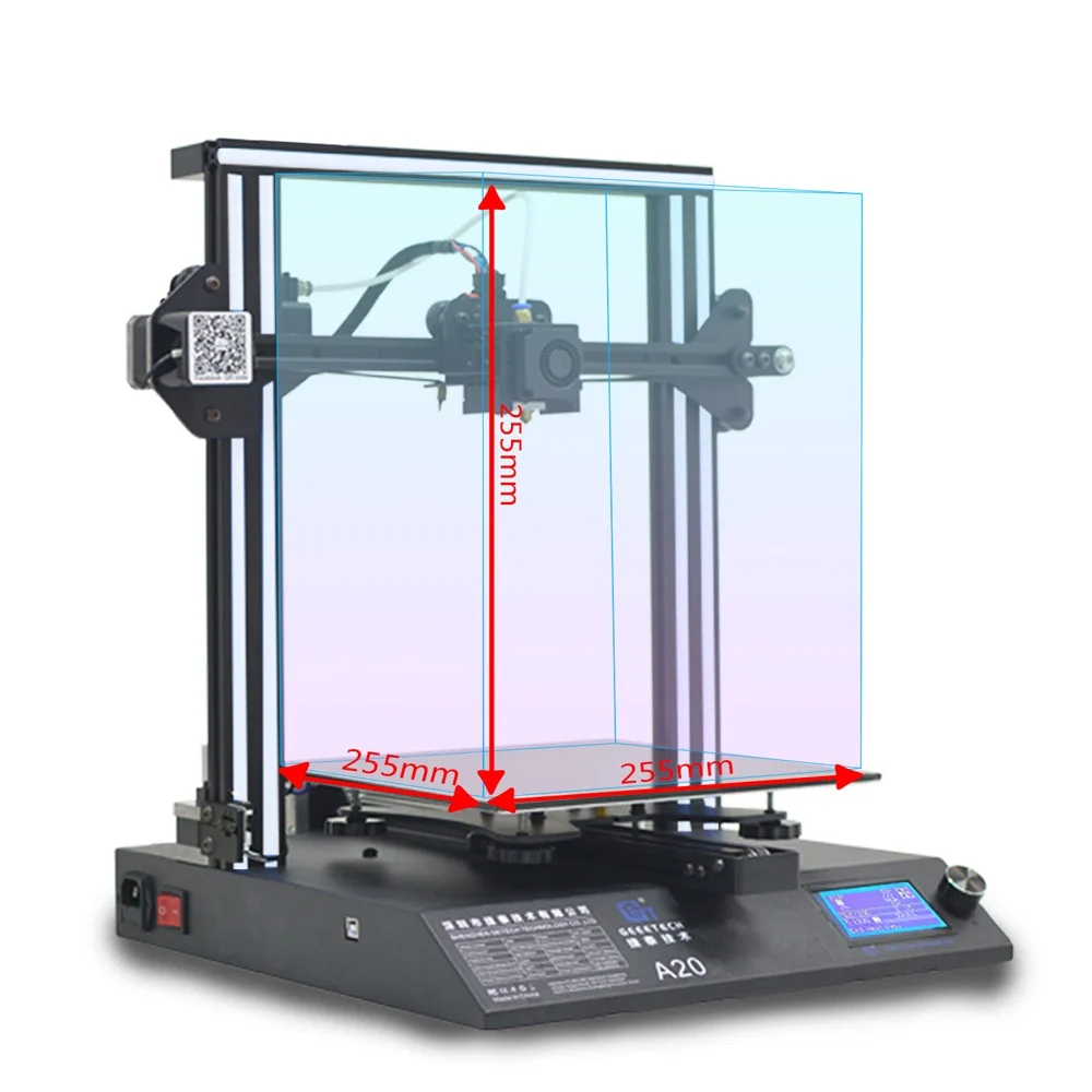 Geeetech A20 Impresora 3D Large industrial level  FDM high accuracy desktop prusa 3D Printer
