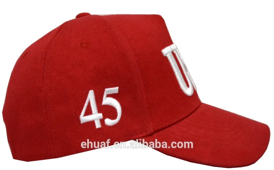 Wholesale 45 president campaign embroidery qualified American USA cap hat