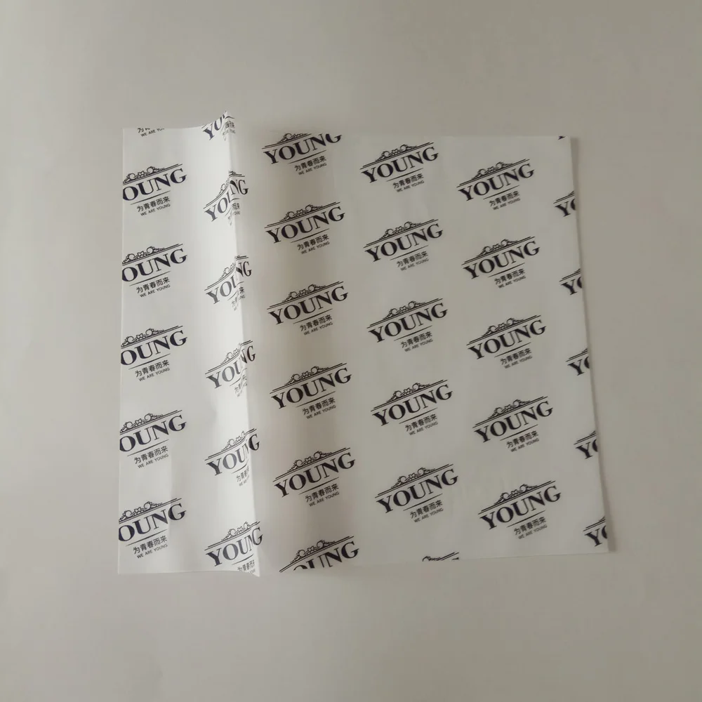 
Food grade custom printed Deli food packing wax paper 