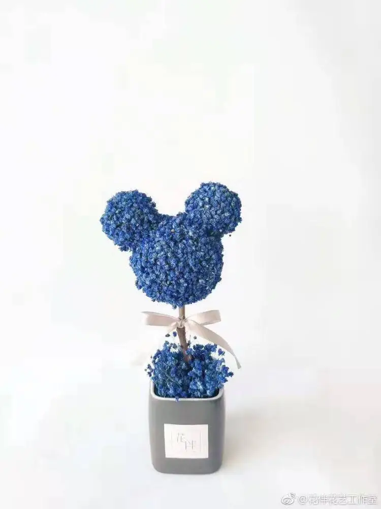 3D Mickey heart panda phenolic resin fresh floral foam in stock