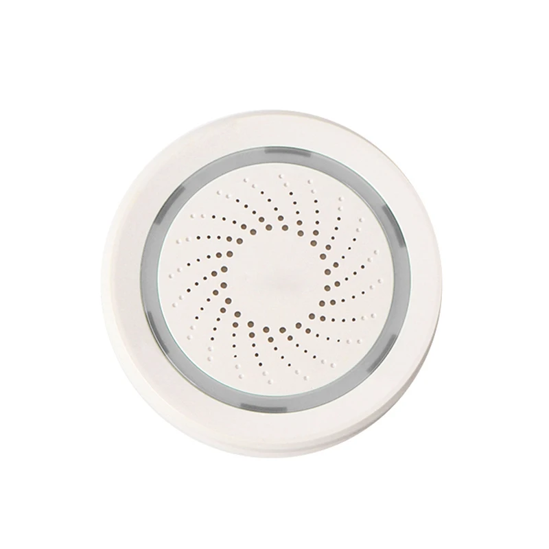 tuya 5v 24v horn security fire alarm siren speaker buzzer 100db work with smartlife and IFTTT