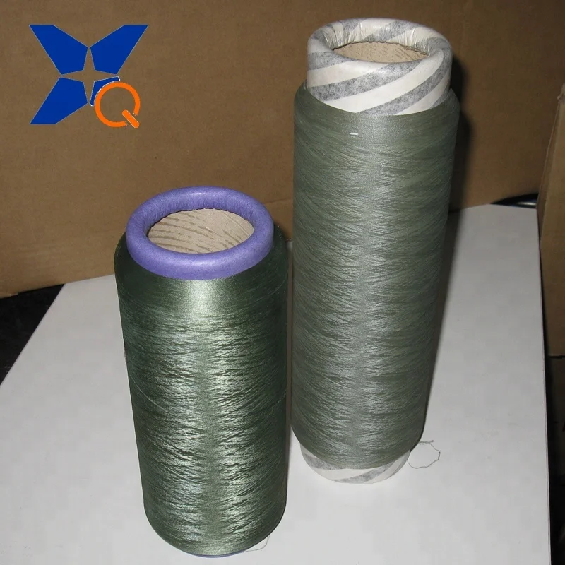 copper plated CuS nylon 6  DTY conductive filaments 70D/24F for anti bacteria&ESD&anti-EM for socks/beddings-XT11148