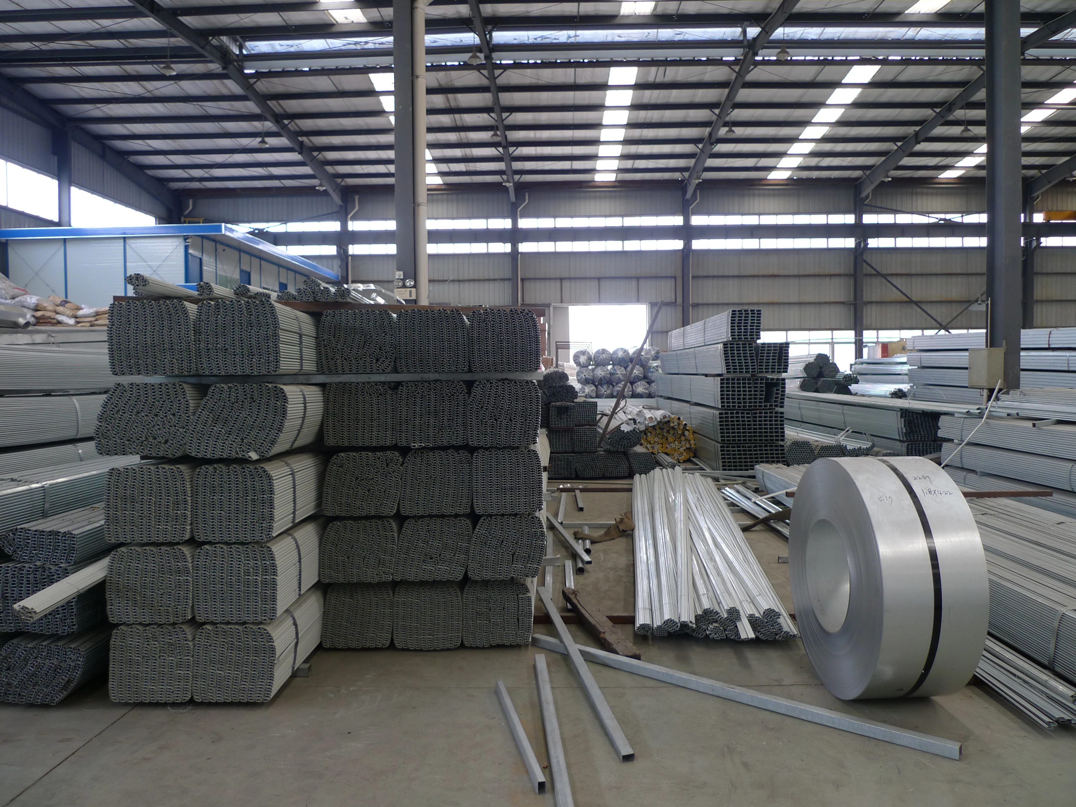 High Quality Steel Pipe Greenhouse Material Galvanized Steel Pipe