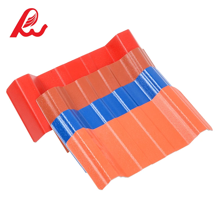 Plastic ASAPVC roof sheet / asa plastic spanish roof for houses