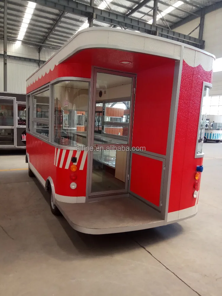New model large mobile alibaba food truck