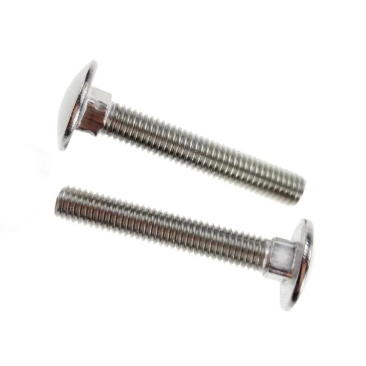 
Round Head Stainless Steel Carriage Bolts Coach Fastener Square Neck Standard DIN 603 M8 