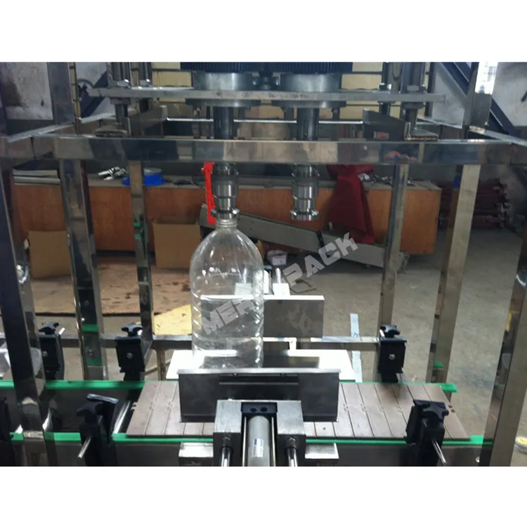 Linear type rinser filler capper cost effective 5 liter pet bottle water filling machine