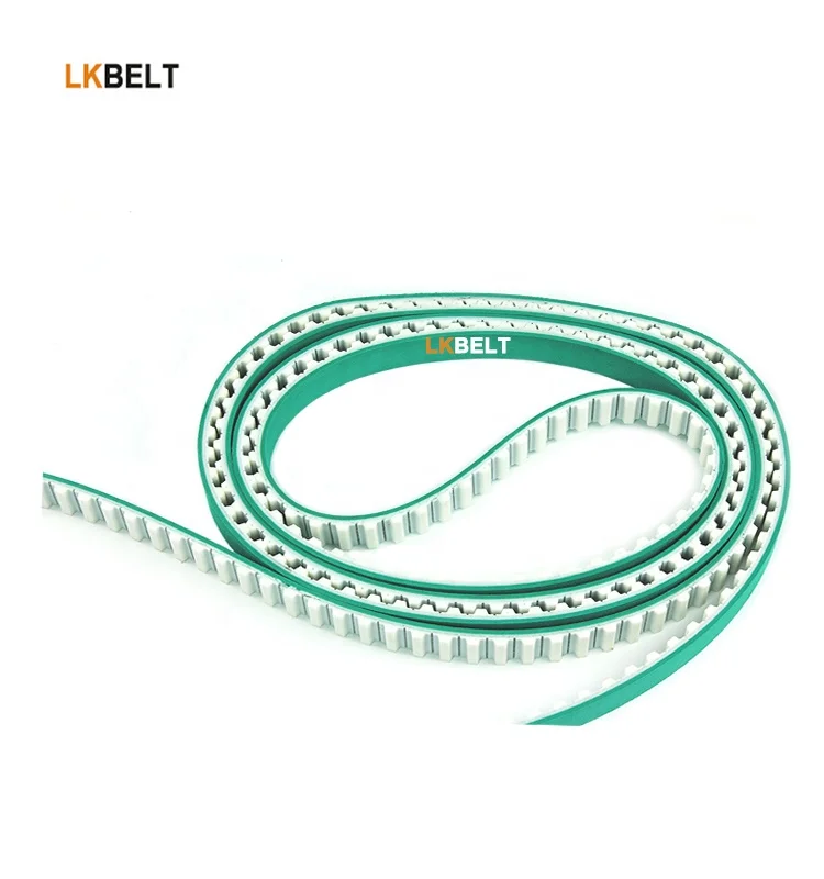 PU Timing belt tensioner cord focus with rubber coating timing belt for packaging machine