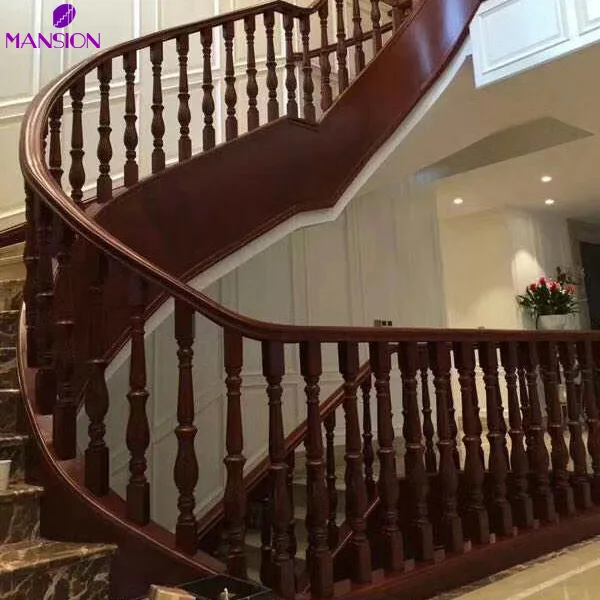 
Ornamental Carved Solid Wood Balustrade For sale 