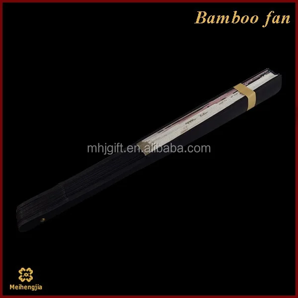 China gold supplier Discount gold color foldable silk fabric fan