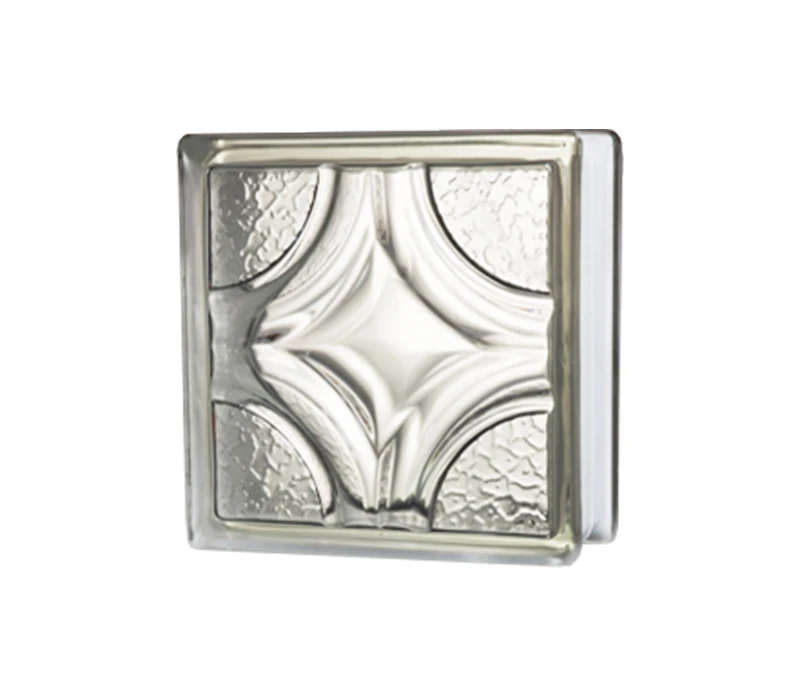 Water Bubble Craft Decorative Glass Brick Clear Crystal Glass Block Manufacturer