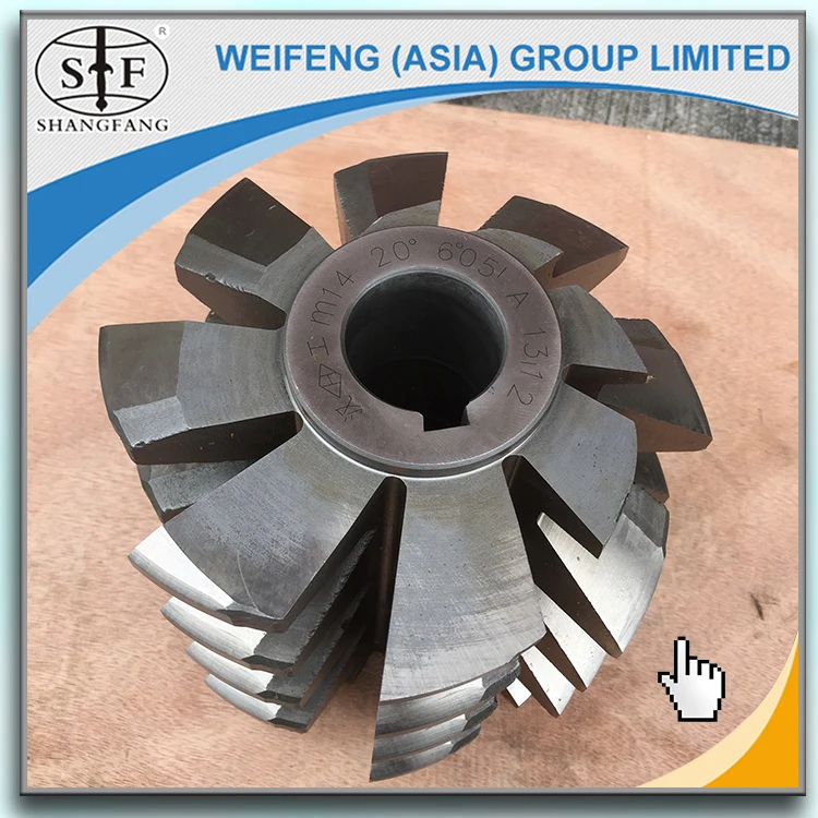 2016 High quality gear hob ,milling cutter specification hobber used tools hob