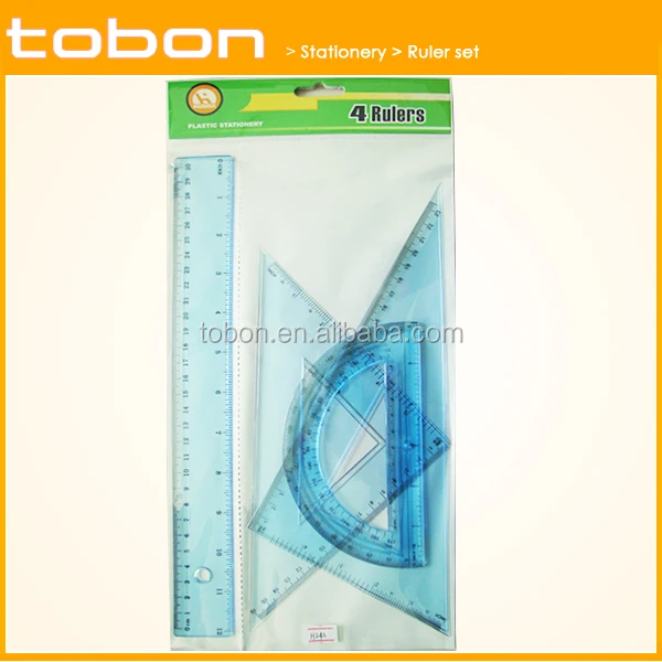Math set square protractor Geometric ruler