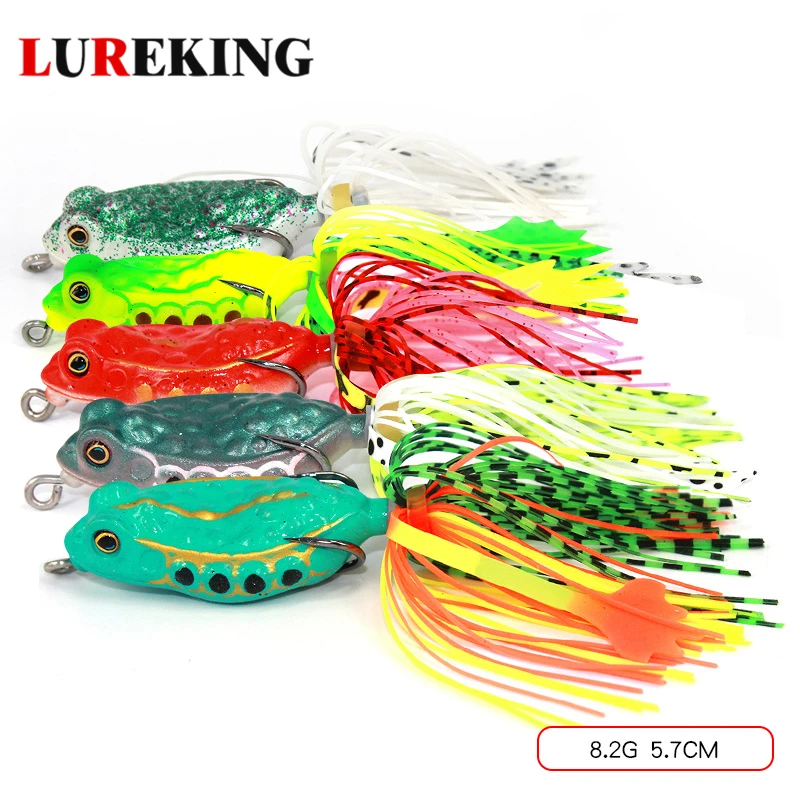 Manufacturer Supply Frog Fishing Lure Bait, Lifelike 8.2g Bass Lures