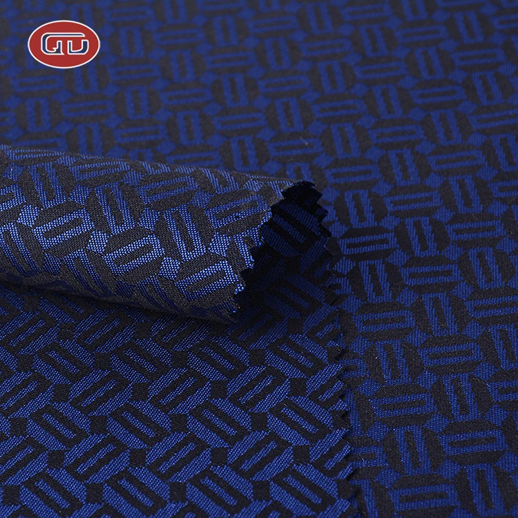 Заводская поставка, Мужской Жаккардовый тканый вискозный материал под заказ