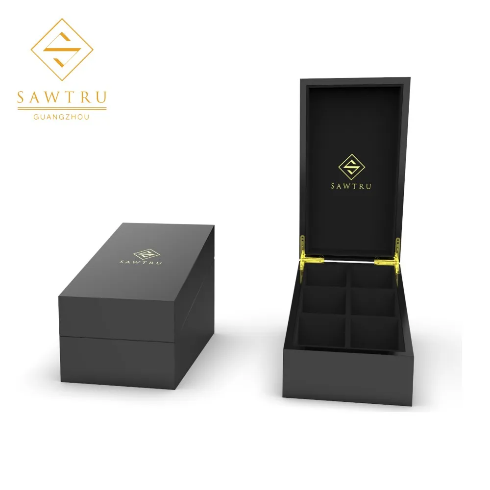 Original Factory Painting Varnishing Small Custom Made Cosmetic Wooden Box With SABER Certificate