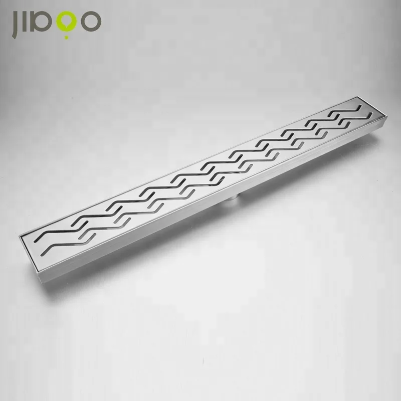 Jiboo линейный матовый Вертикальный Дренаж душевой слив сводом и напольным трапом ванная комната фильтр душевая сливная система канала