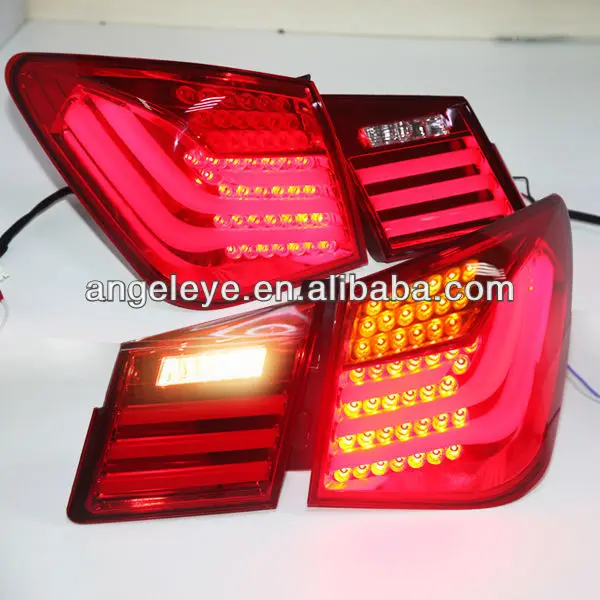 2009-2012 год cruze привело задний фонарь для bmw стиль привел хвост лампы красный цвет супер люкс v7 типа