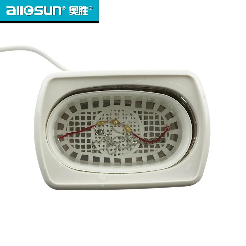 ALLOSUN UR4180 Ultrasonic Jewelry Cleaner for Diamonds, Rings, Necklaces, Watches, Eyeglasses, Sunglasses, Jewelry, Dentures
