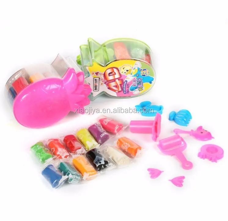 Милые и смешные цвет пластилина для детей