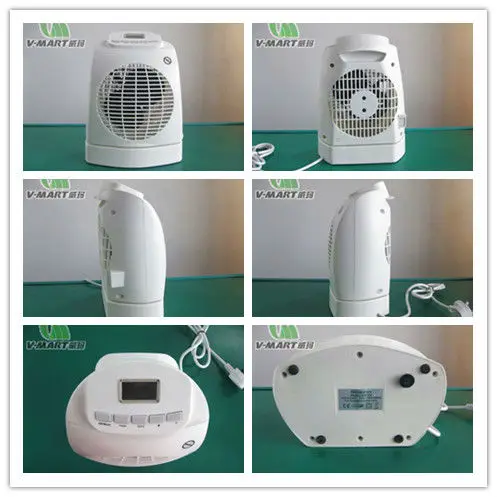 2000W Upright Electric Fan Heater SRP302B Temperature Control