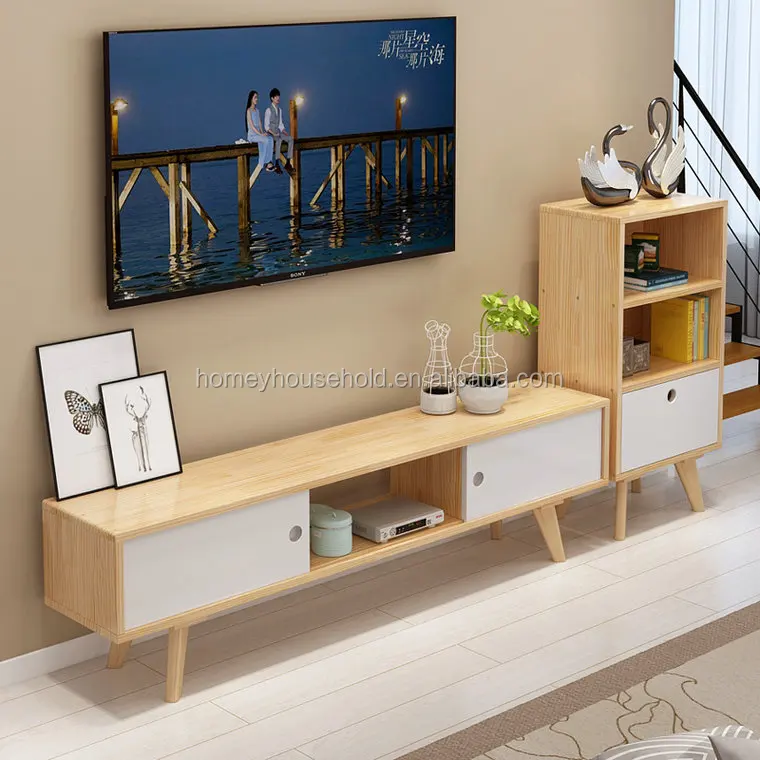 
Scandinavian furniture modern design wall units designs wooden TV stands 