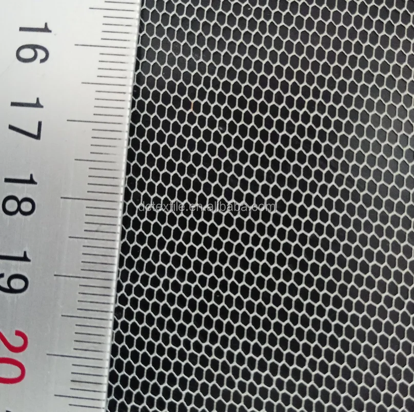 40D polyester hexagonal mesh fabric mosquito net fabric