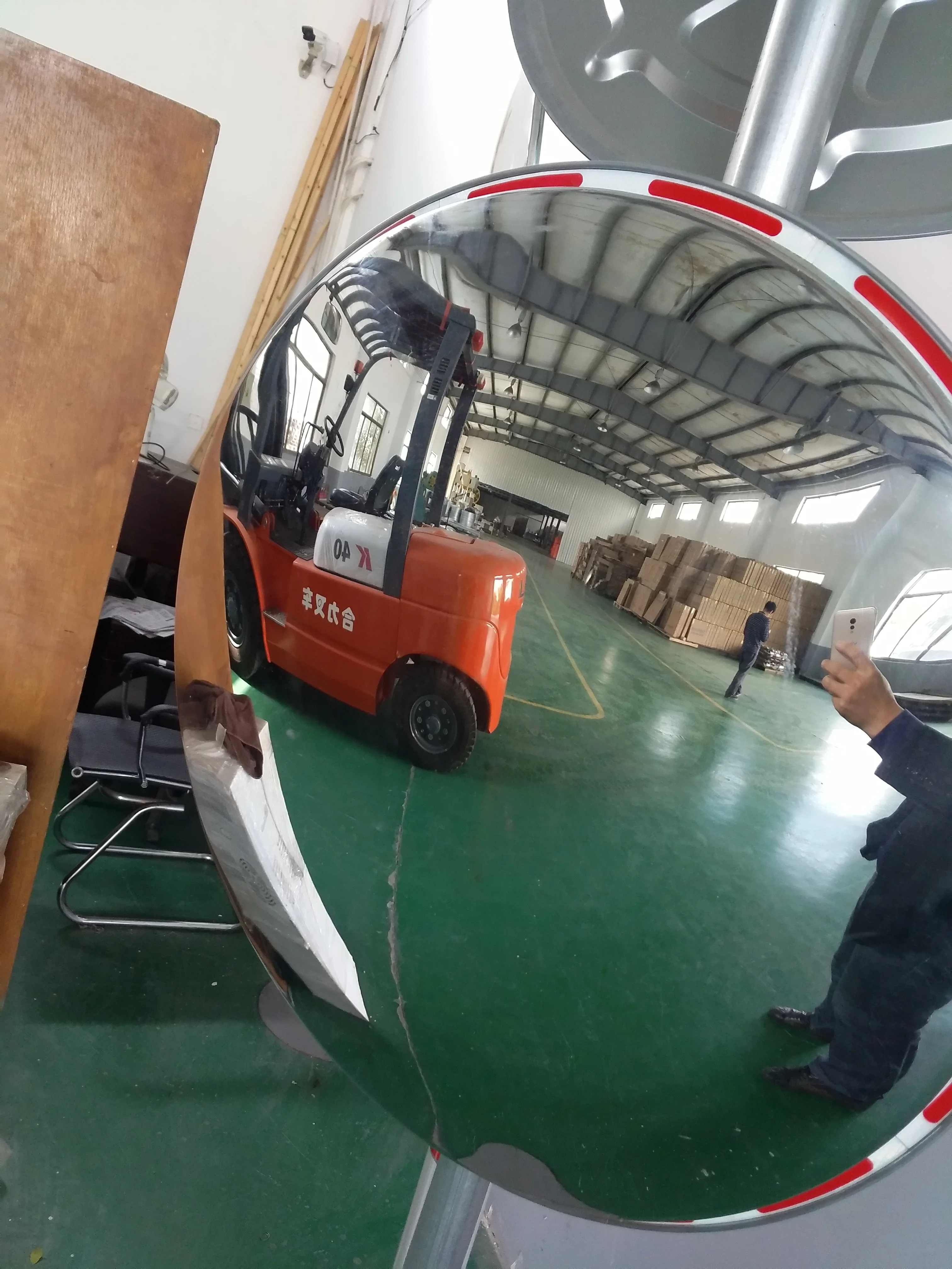  Выпуклое зеркало дорожной безопасности 60 см 80 100 от поставщика