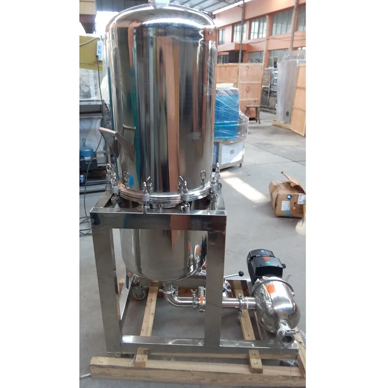 stainless steel diatomite filter/diatomaceous earth filter for beverage