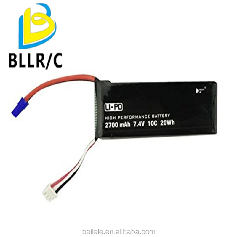 Hot 7.4v 2700mah lipo battery for Hubsan H501S H501S W H501S Pro x4 H501A H501C H501M Four-axis Hubsan aircraft Hubsan Drone Bat