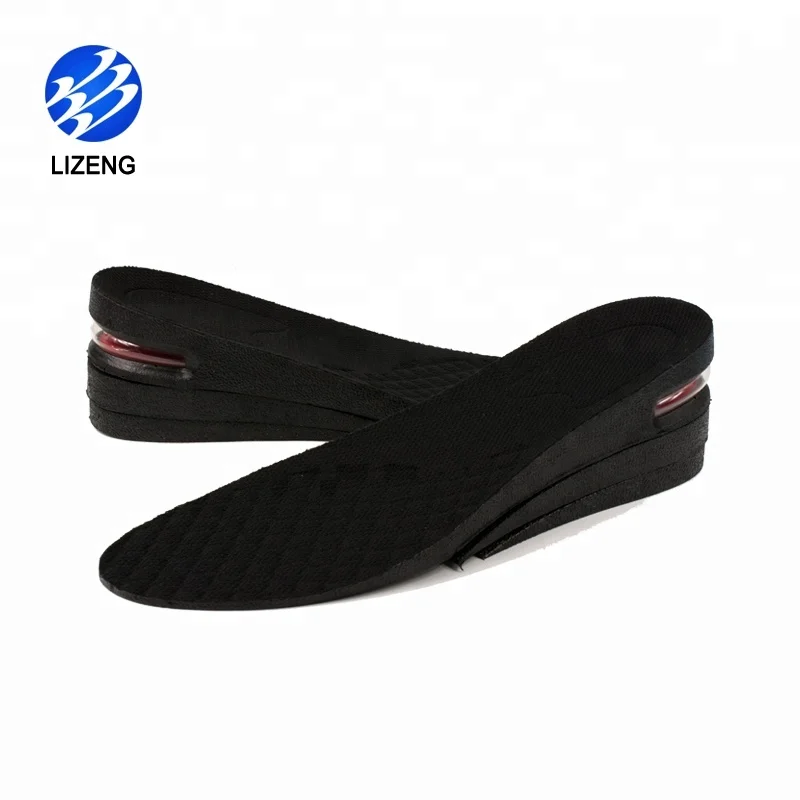 3 Layers PU Height Increase Adjustable Shoe Lift Air Cushion Insoles