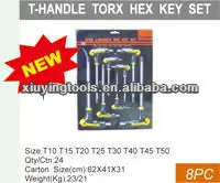 T handle hex allen key wrench