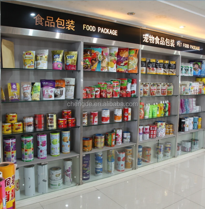 Quad Мешок Уплотнения плоское дно Resealable молния крафт-бумаги пищевой упаковки пакеты крафт-бумаги мешок